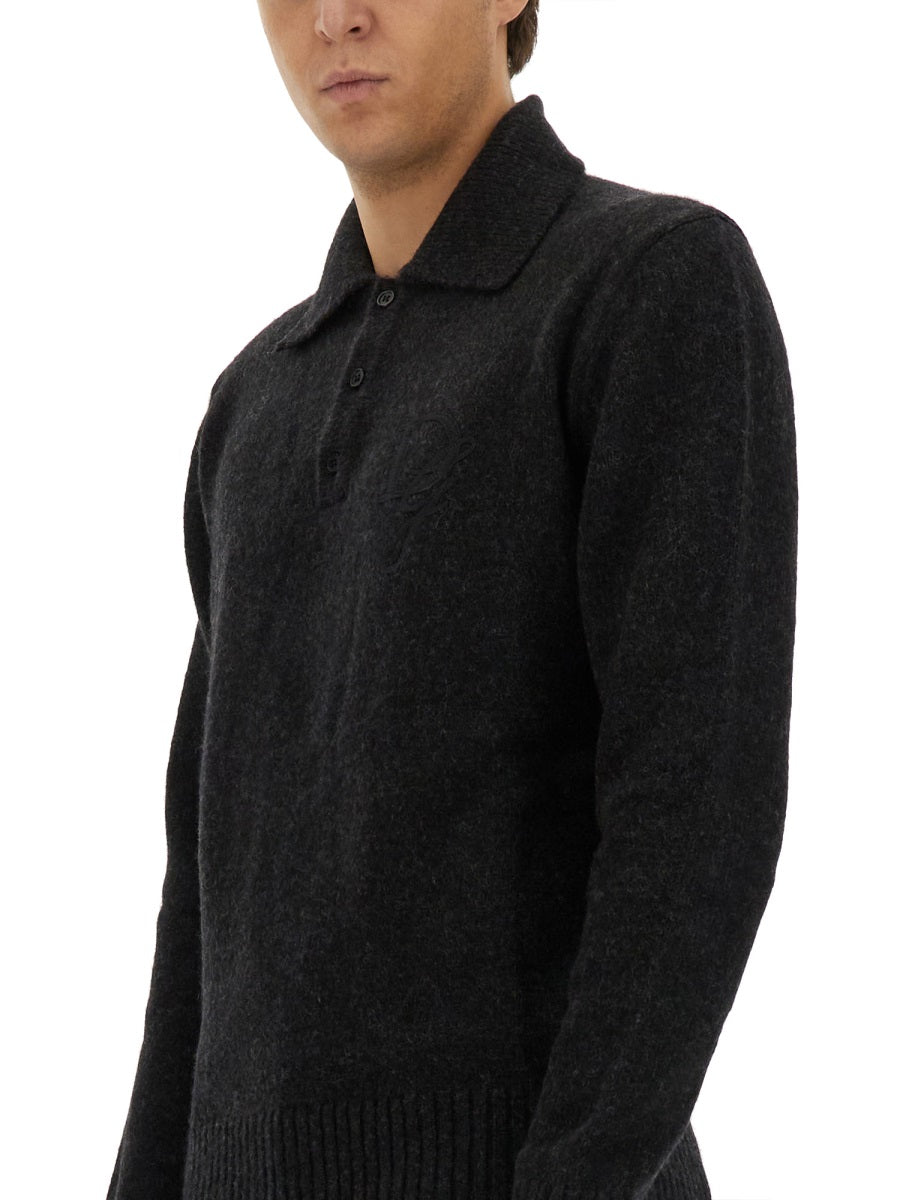 Dolce & Gabbana Men Wool Polo.