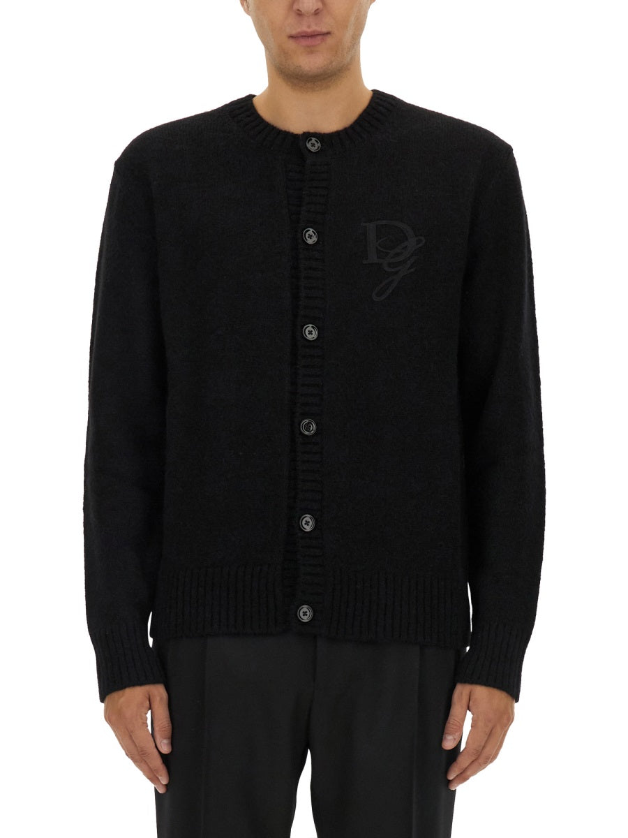 Dolce & Gabbana Men Cardigan With Logo
