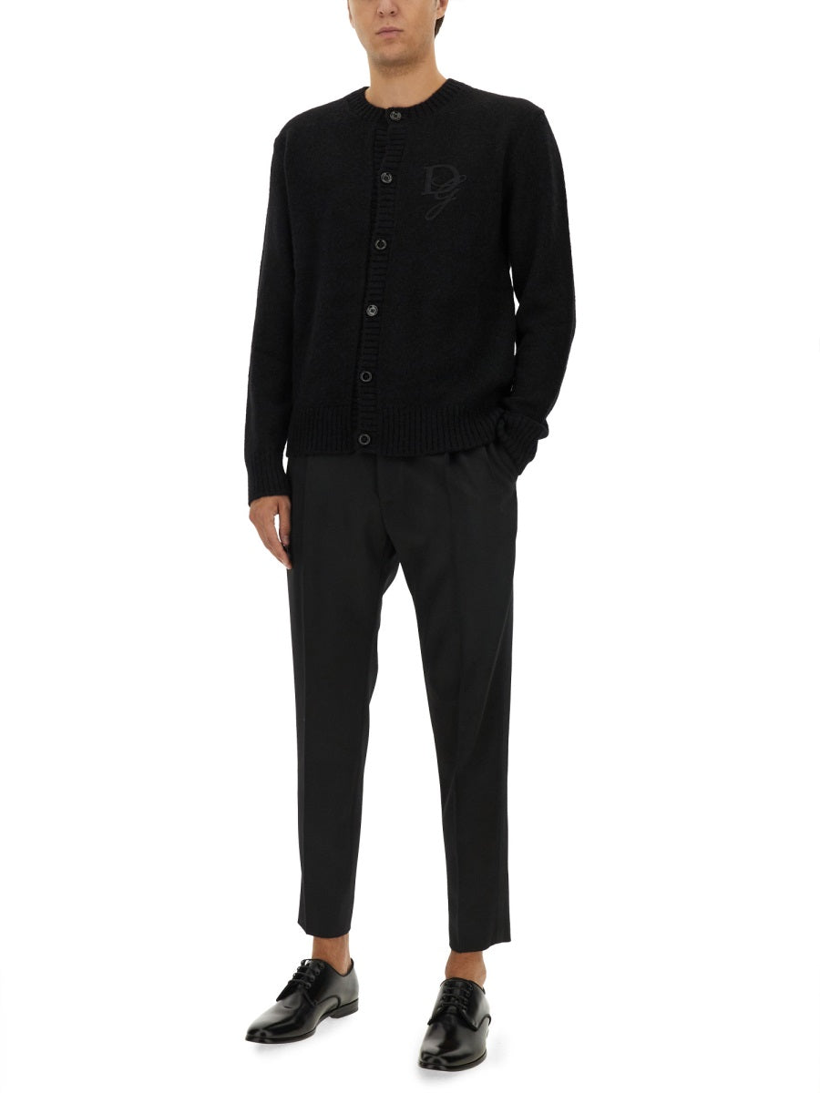 Dolce & Gabbana Men Cardigan With Logo