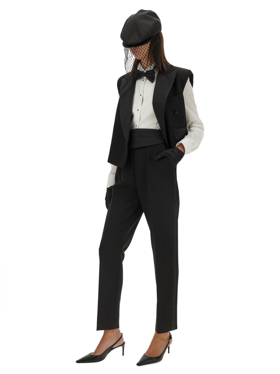 Dolce & Gabbana Women Tailored Tuxedo Pants