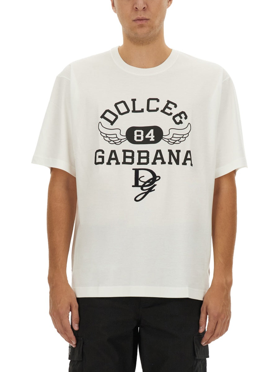 Dolce & Gabbana Men Cotton T-Shirt