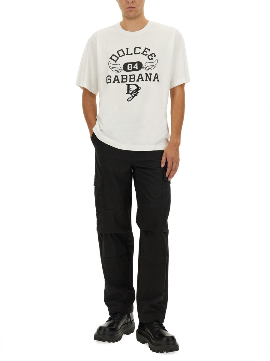 Dolce & Gabbana Men Cotton T-Shirt