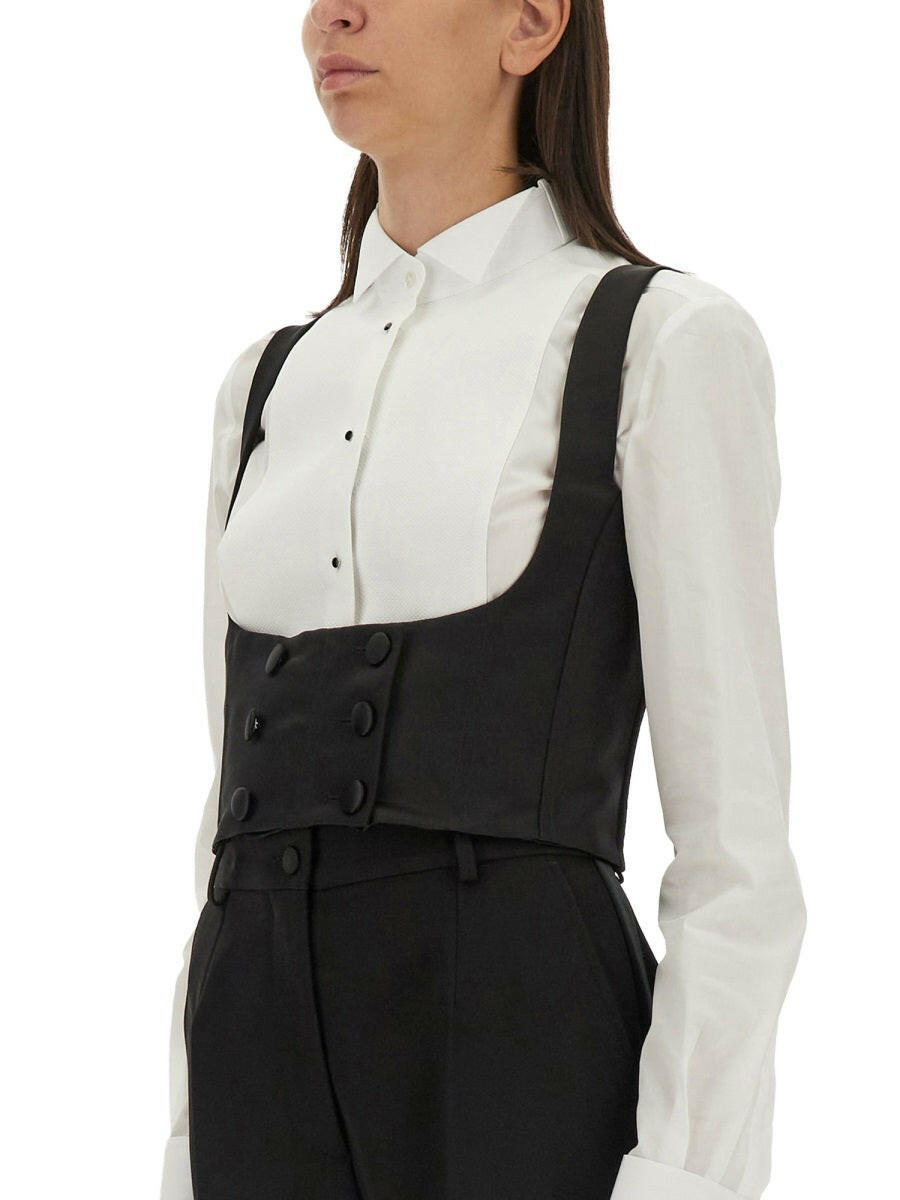 Dolce & Gabbana Women Double-Breasted Tuxedo Vest