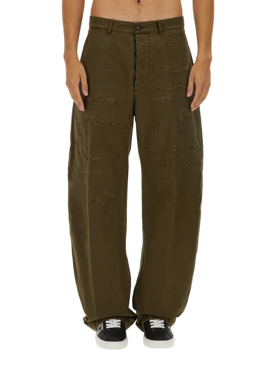 Dsquared Men Ripped Big Chino Pants