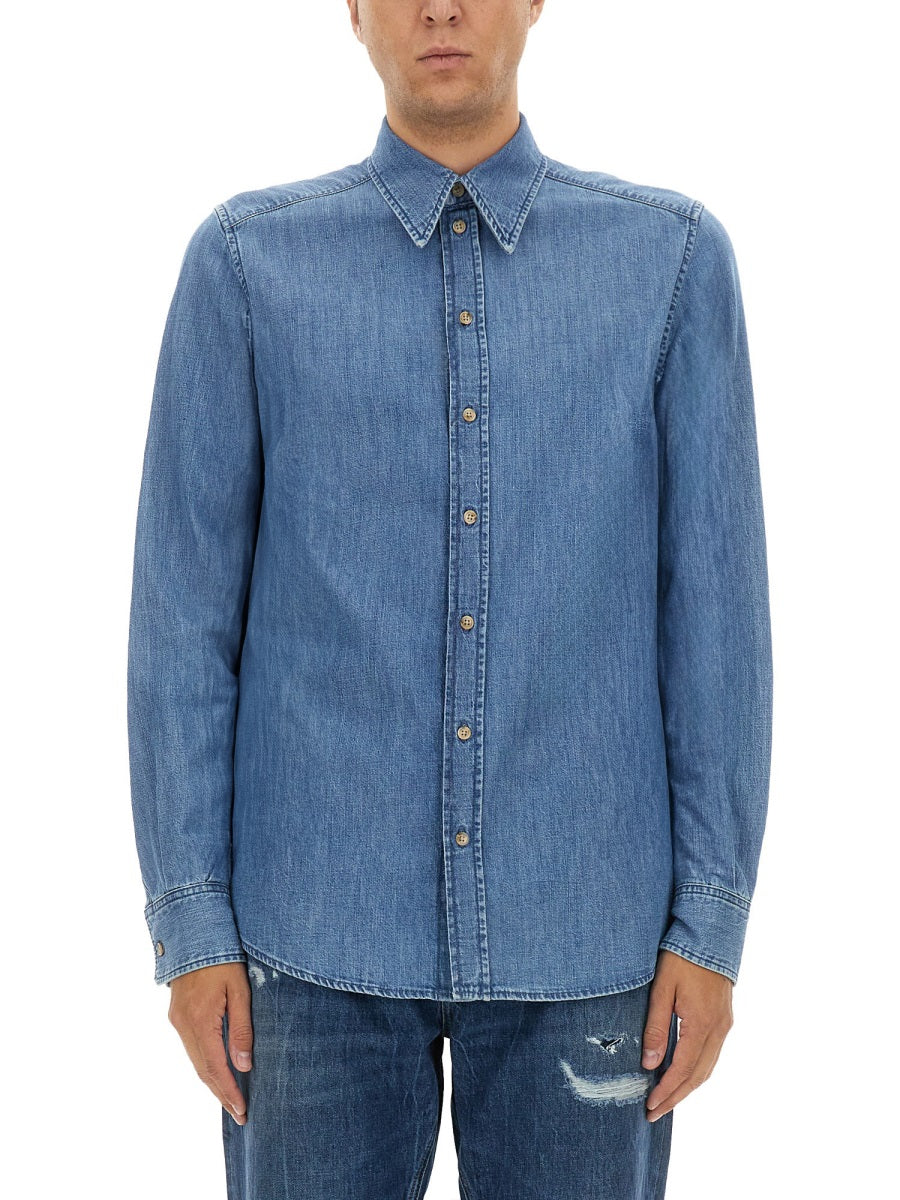 Dolce & Gabbana Men Cotton Shirt