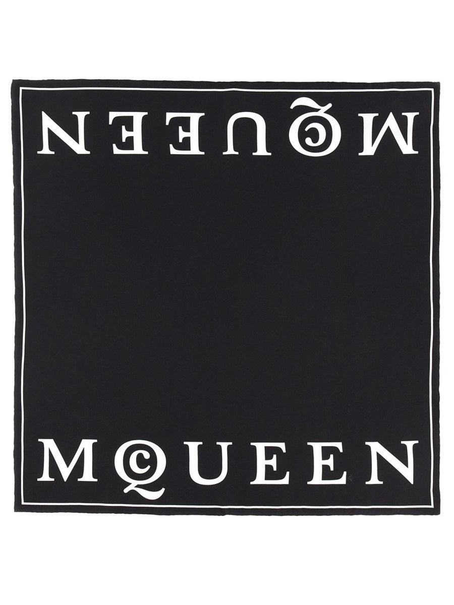 Alexander Mcqueen Women Silk Scarf