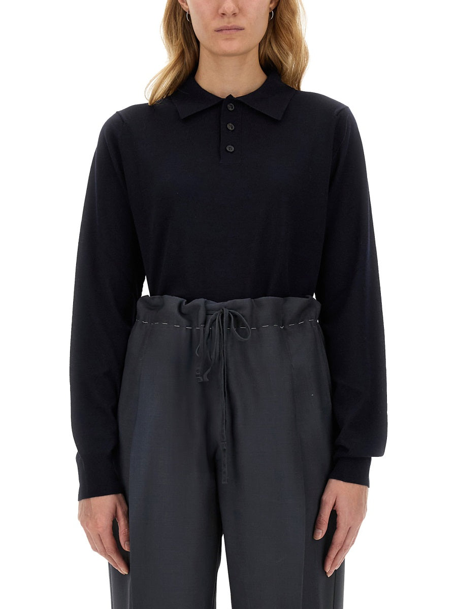 Maison Margiela Women Wool Polo.
