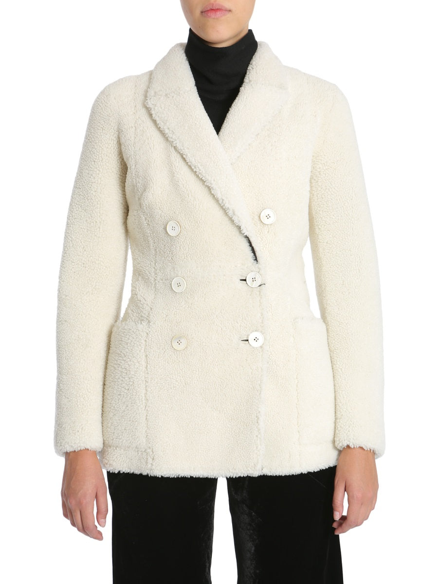 Alexander Mcqueen Women Double Breasted Coat