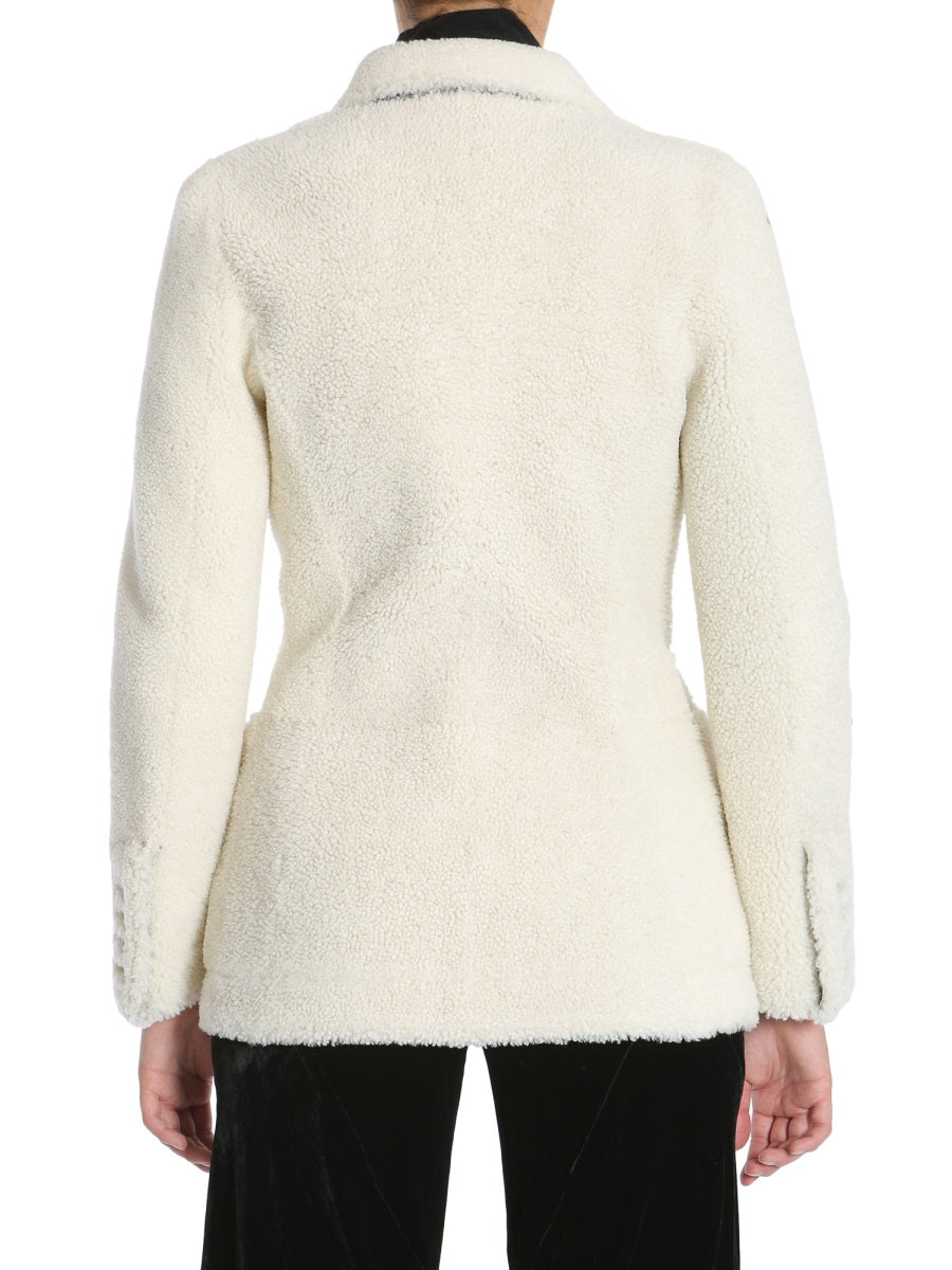 Alexander Mcqueen Women Double Breasted Coat