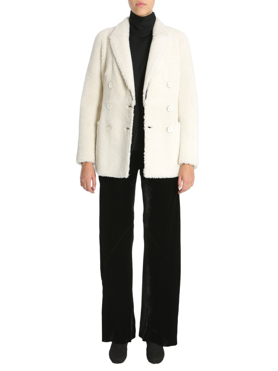 Alexander Mcqueen Women Double Breasted Coat