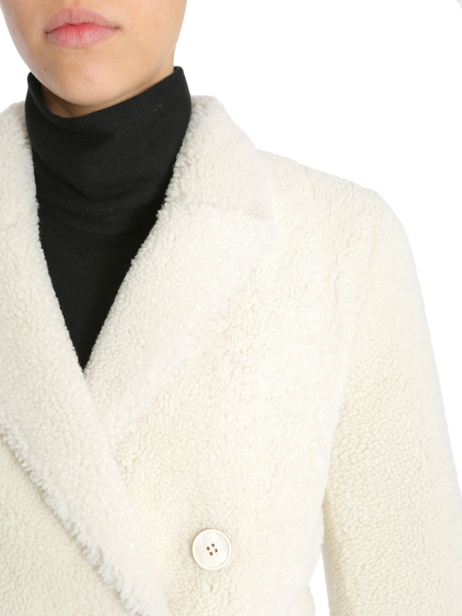 Alexander Mcqueen Women Double Breasted Coat