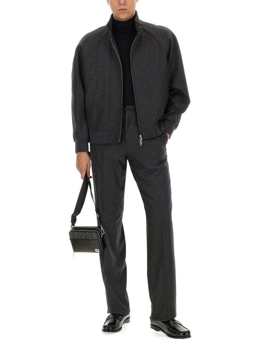 Fendi Men Cashmere Blouson