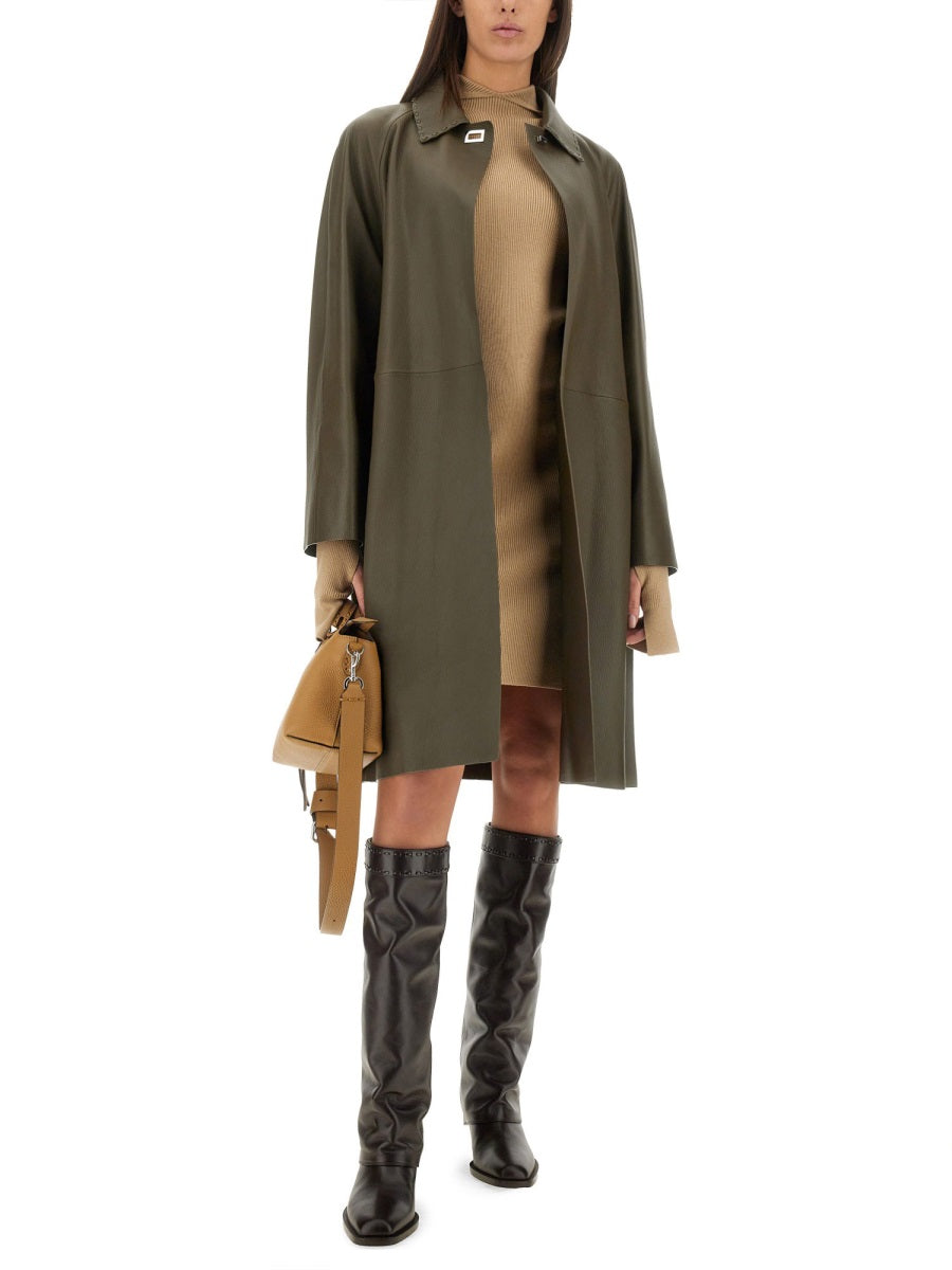 Fendi Women Wool And Silk Dress