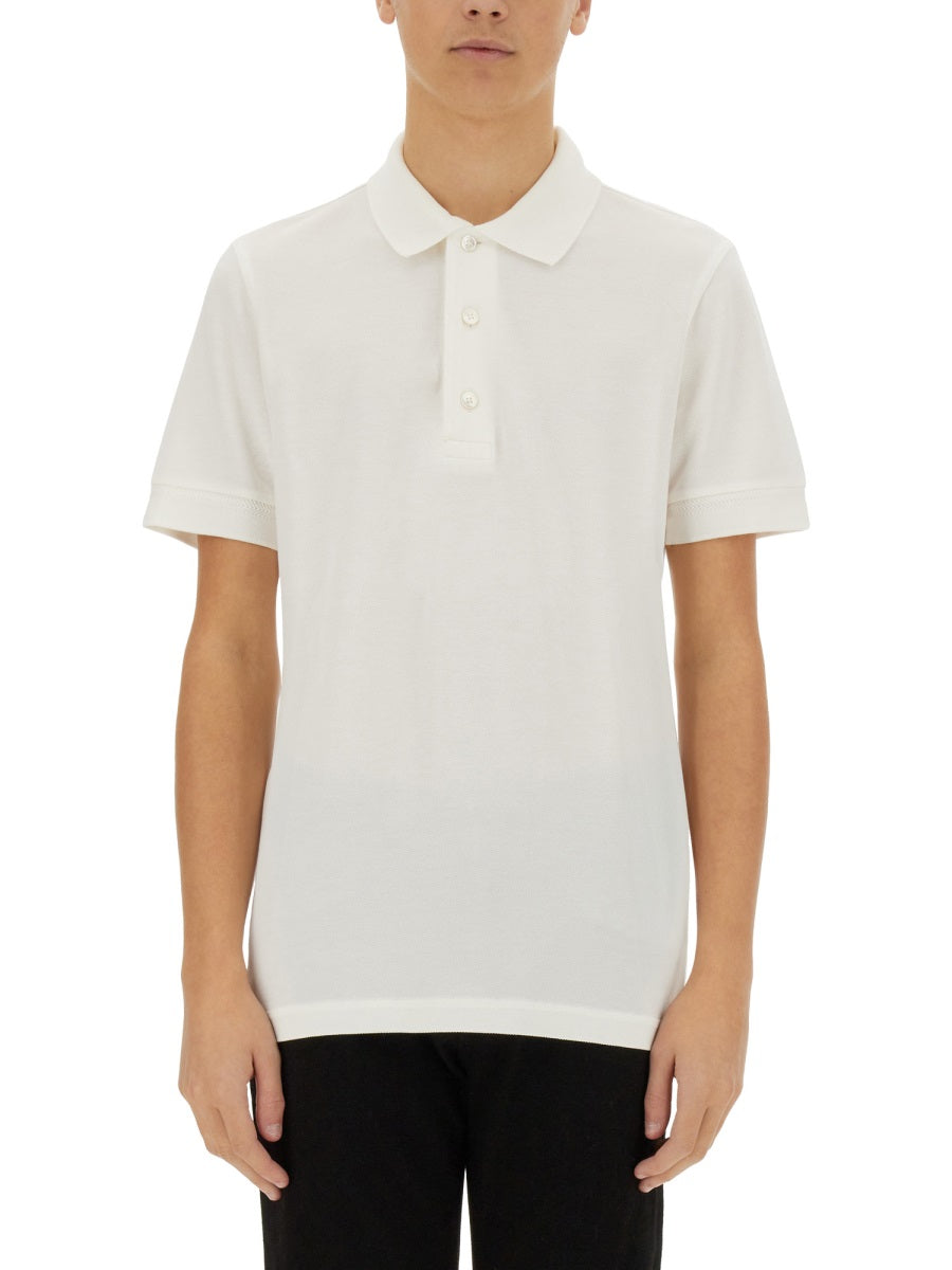 Tom Ford Men Piquet Polo