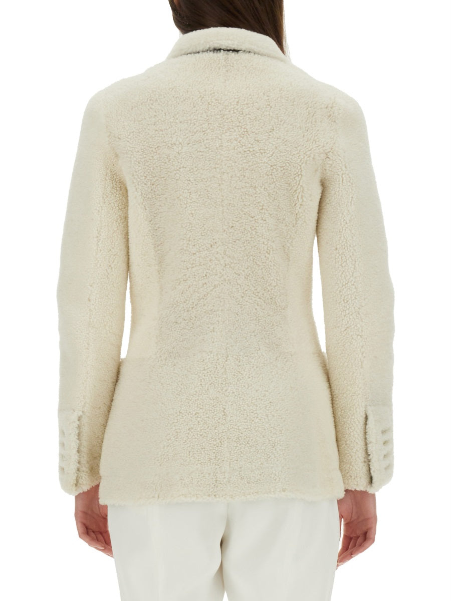 Alexander Mcqueen Women Double Breasted Coat