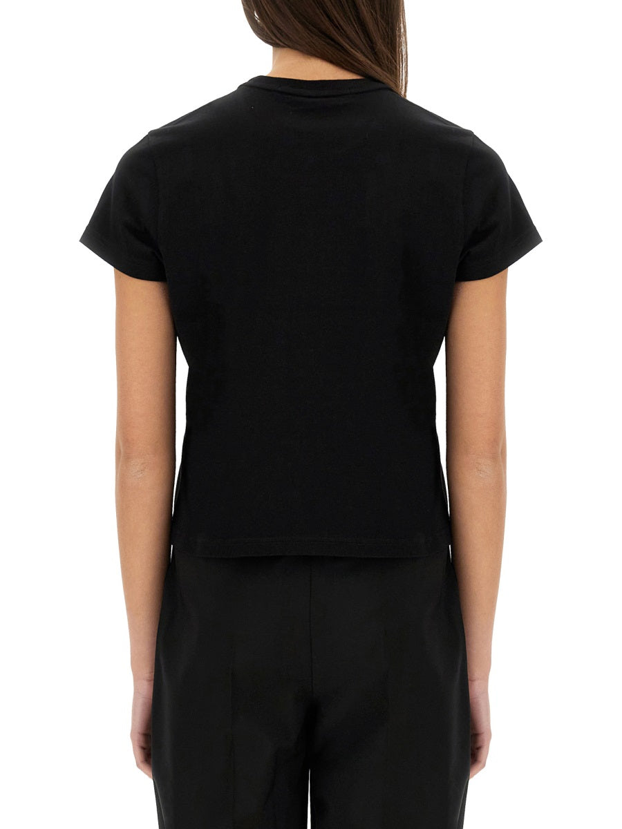 Alexander Wang Women Embossed Logo T-Shirt