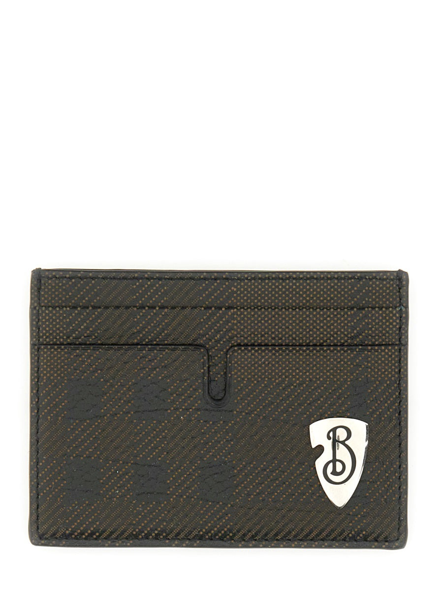 Burberry Men Leather Card Holder