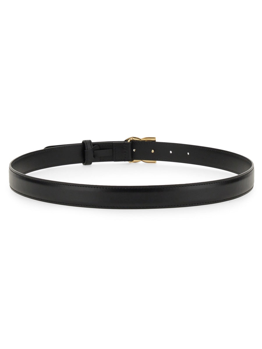Dolce & Gabbana Women Belt With Logo Buckle