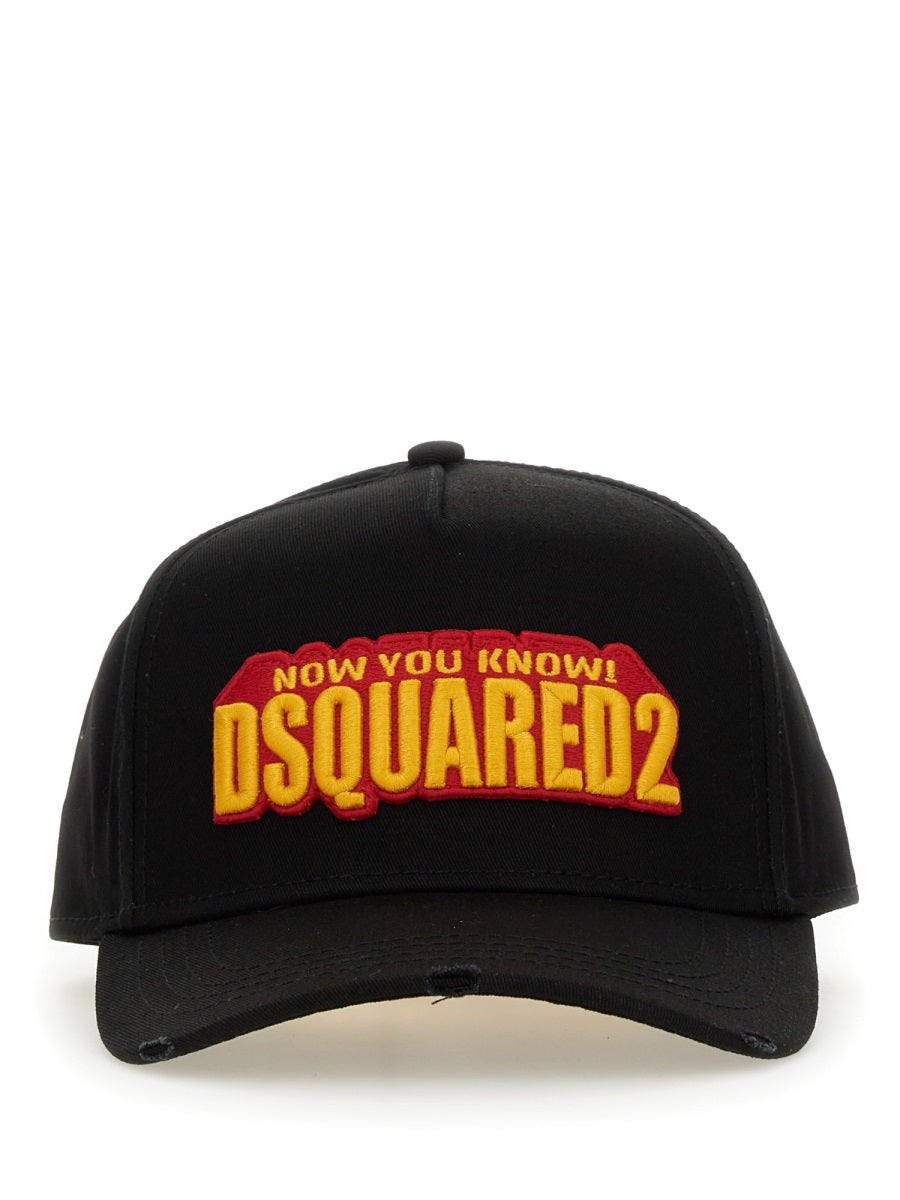 Dsquared Men Baseball Hat With Logo