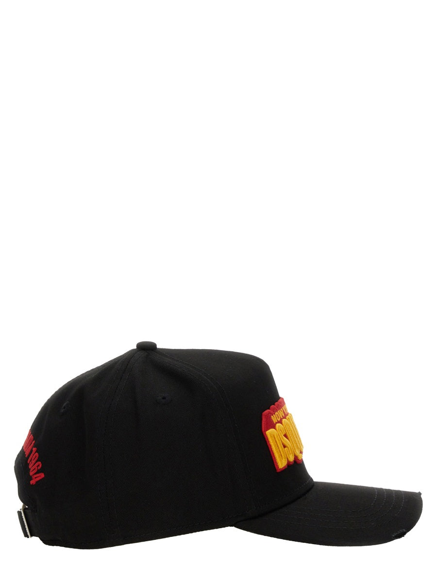 Dsquared Men Baseball Hat With Logo