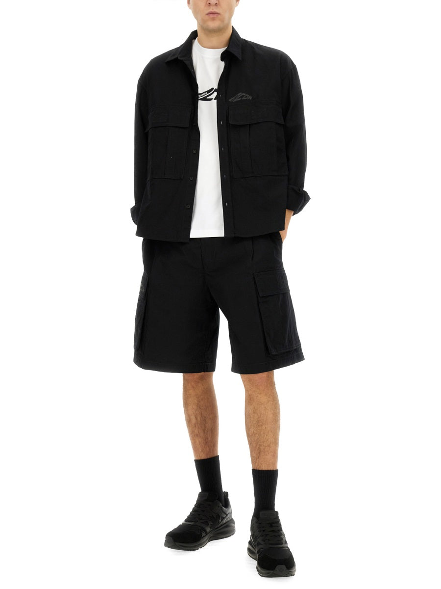 Dsquared Men "Icon Ripstop" Shirt