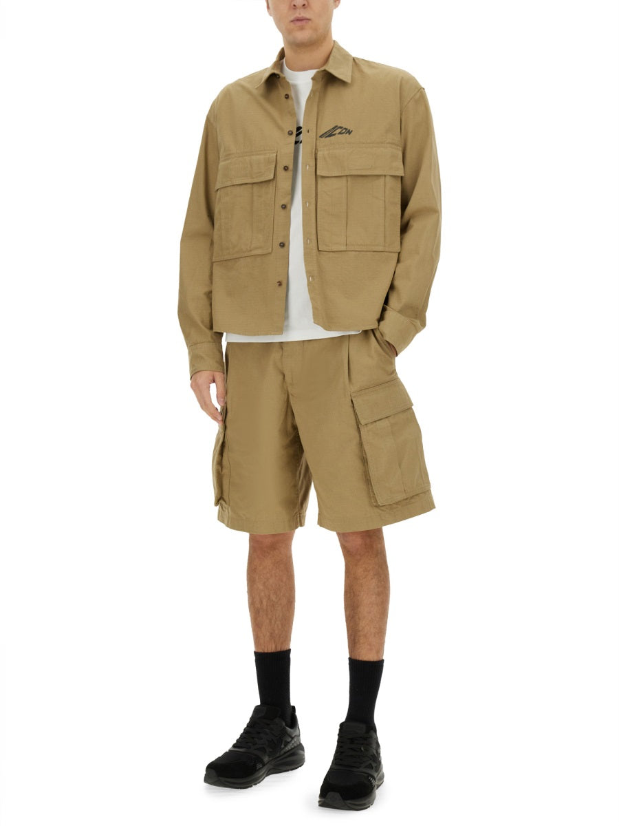 Dsquared Men "Icon Ripstop" Shirt