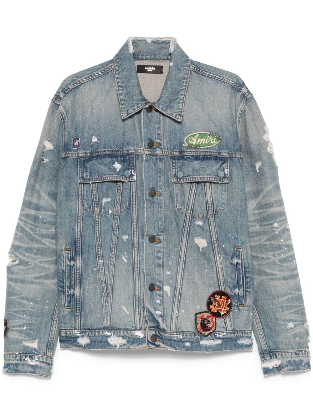 Amiri Unisex Vintage Pegasus Trucker Jacket