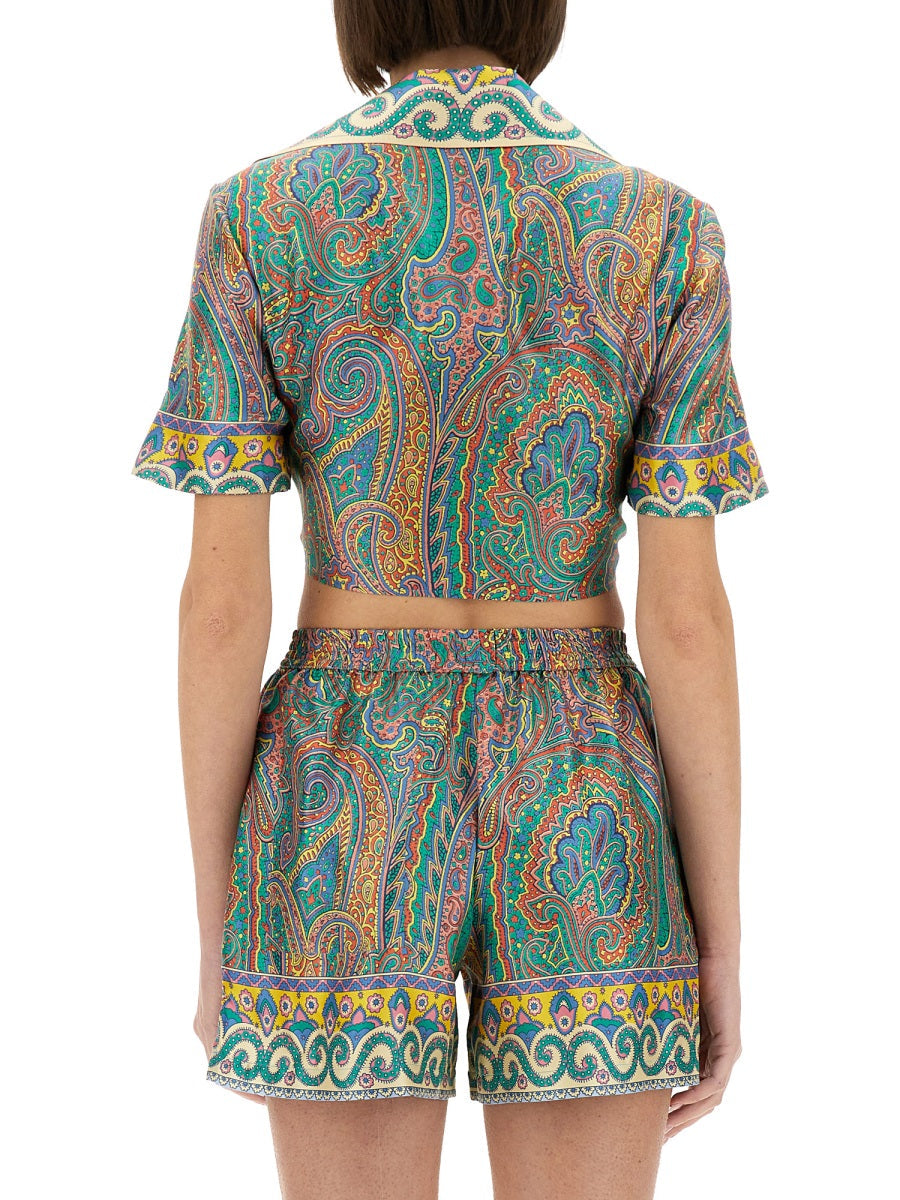 Etro Women Silk Top