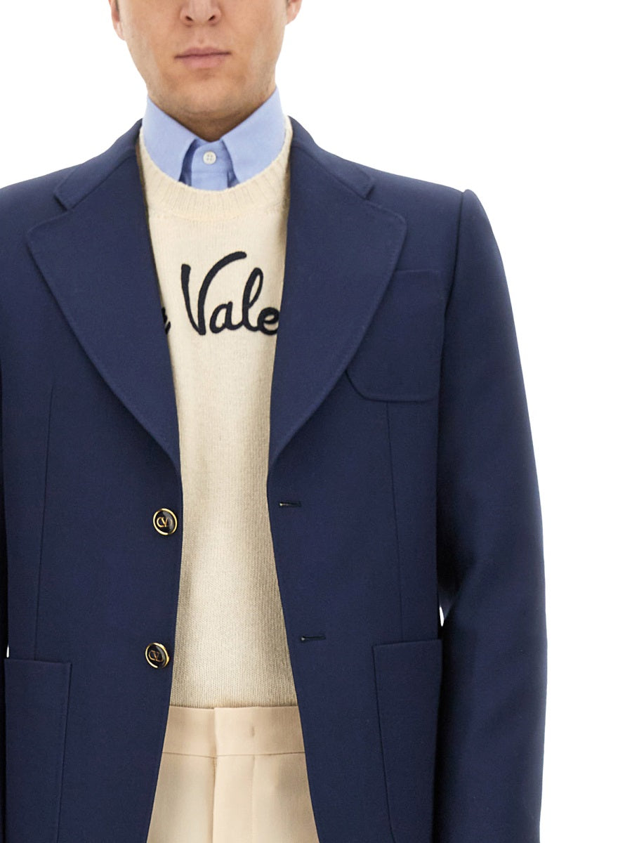 Valentino Men Single-Breasted Jacket