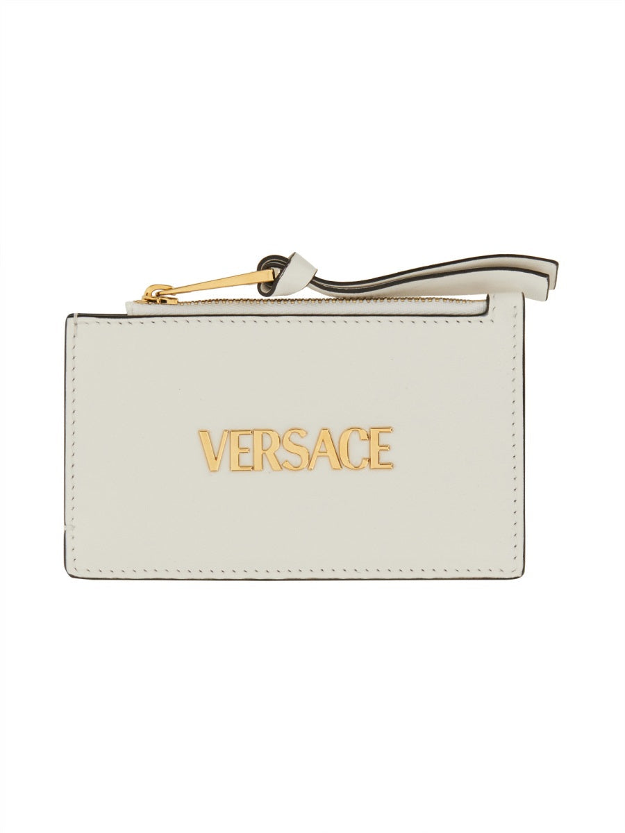 Versace Women Zipper Card Holder "Tag"