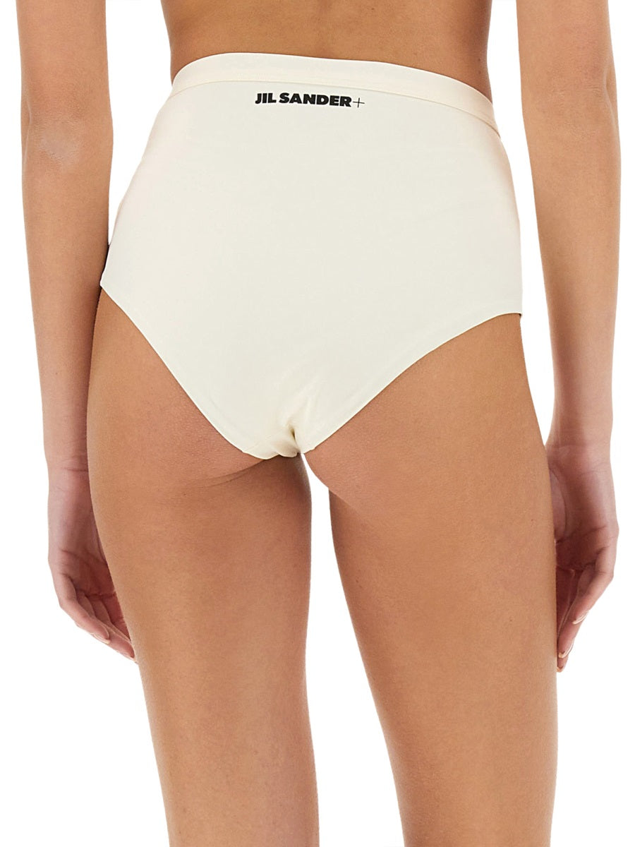 Jil Sander Women Bikini Briefs With Logo