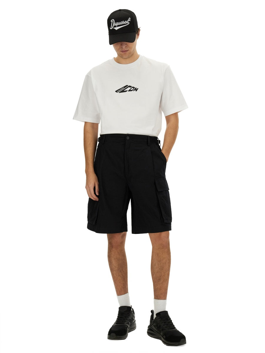 Dsquared Men "Icon New Generation Loose Fit" T-Shirt