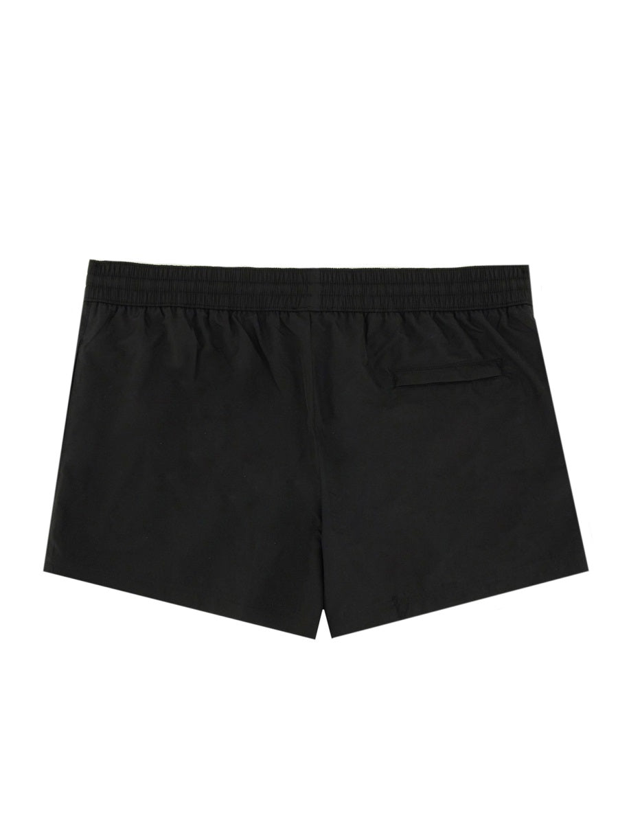 Dolce & Gabbana Men Logo Plaque Swimsuit