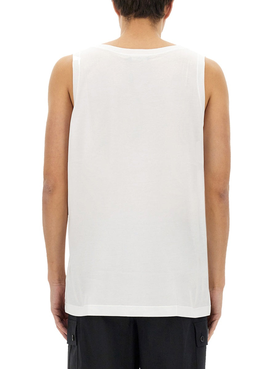 Dolce & Gabbana Men Cotton "Over" Tank Top