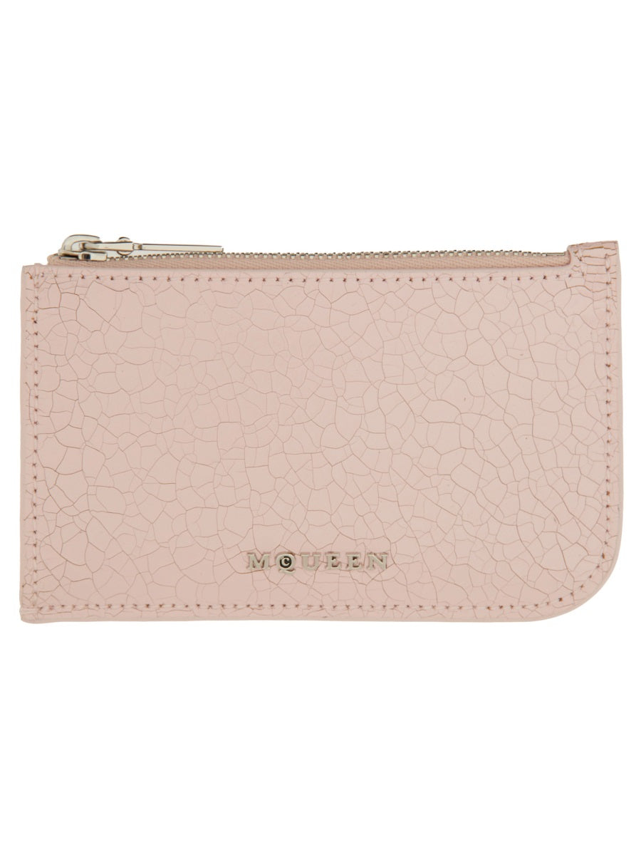 Alexander Mcqueen Women Card Holder With Logo
