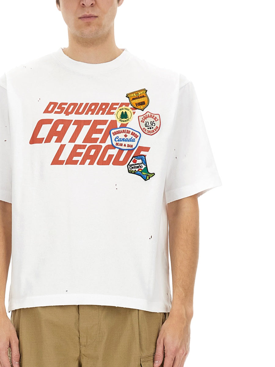 Dsquared Men T-Shirt With Print