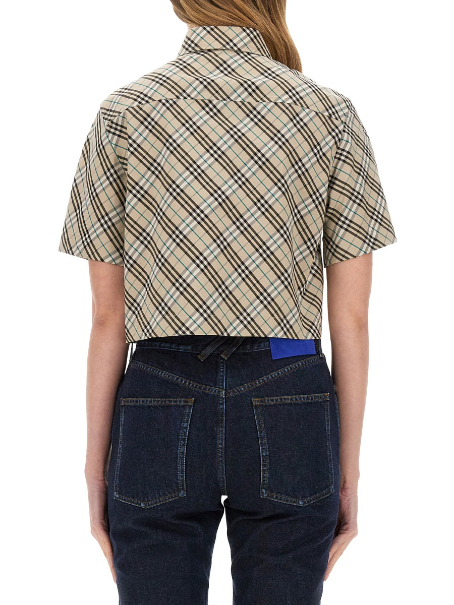 Burberry Women Cropped Shirt