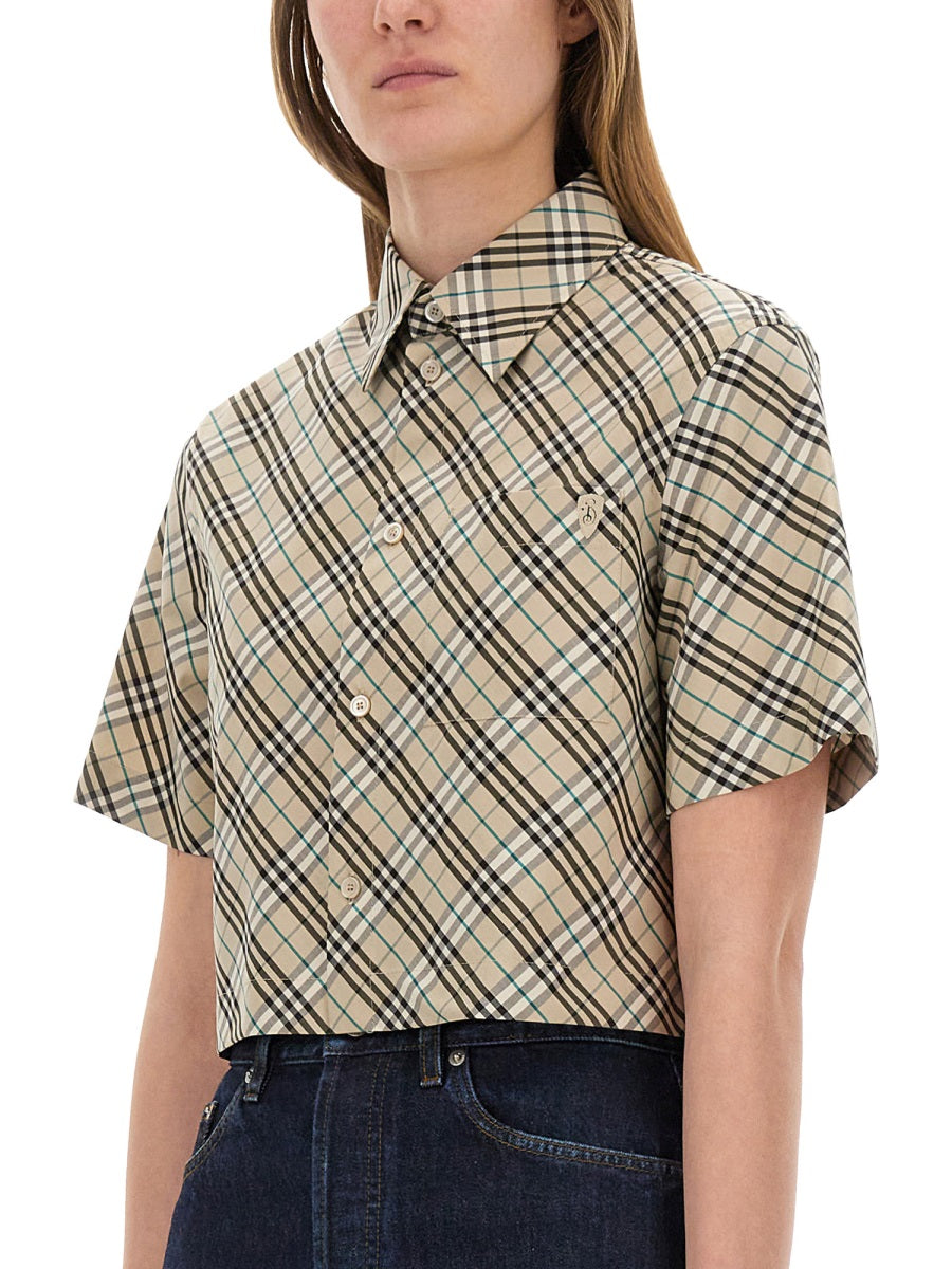Burberry Women Cropped Shirt