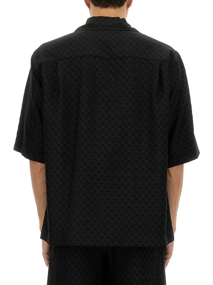 Alexander Mcqueen Men "Skull" Pattern Shirt