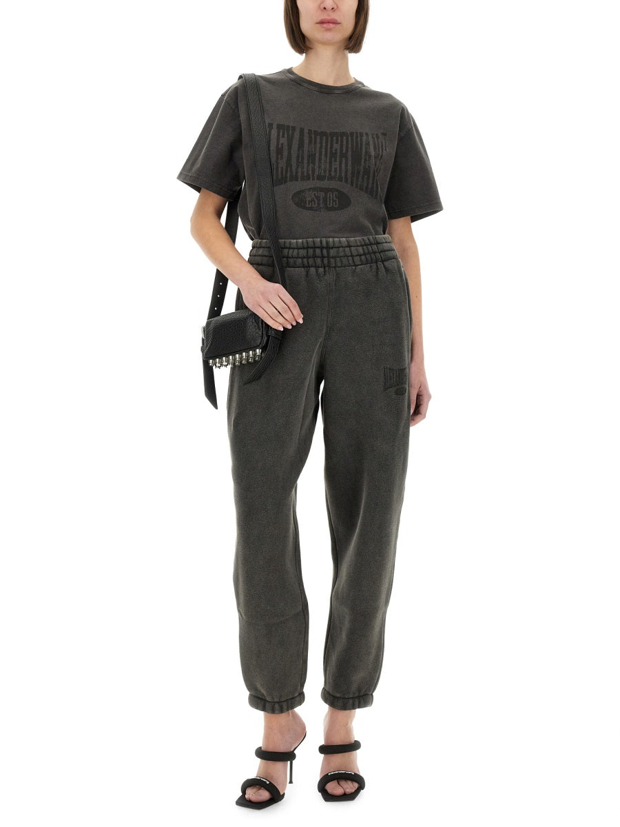 Alexander Wang Women Logo Print T-Shirt