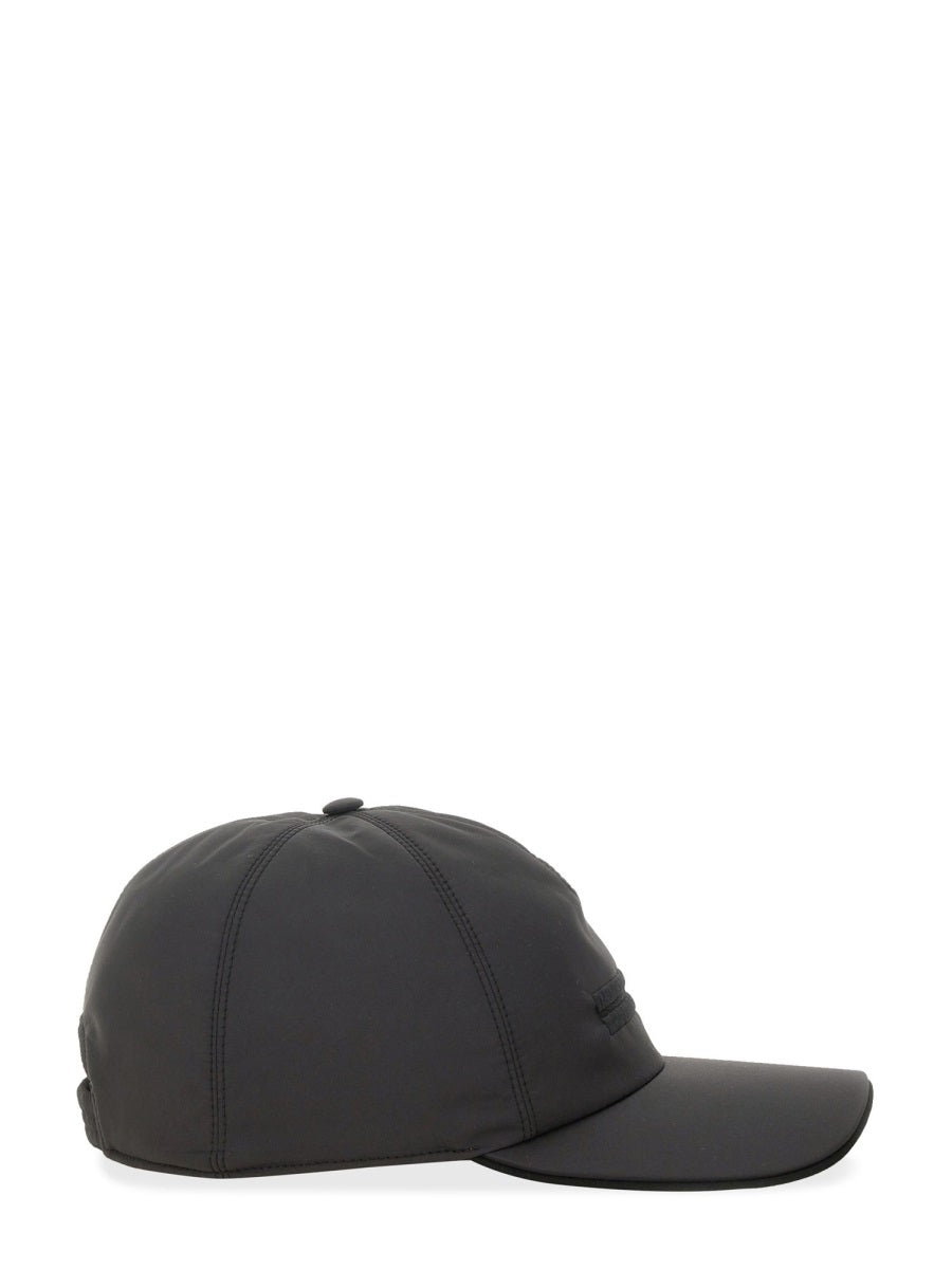 Zegna Men Baseball Hat With Logo