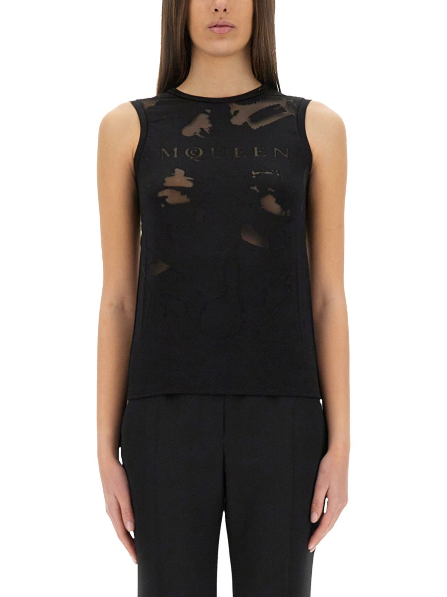Alexander Mcqueen Women Top A Inserts.