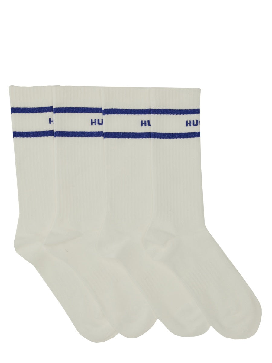 Boss Men Set Of Two Socks With Logo