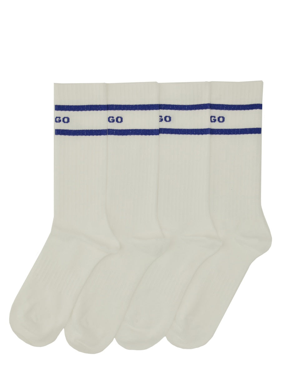 Boss Men Set Of Two Socks With Logo