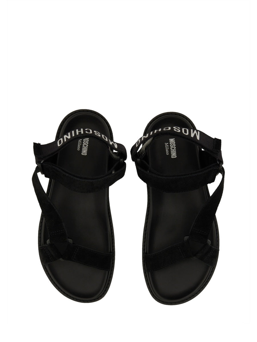 Moschino Men Sandal With Logo