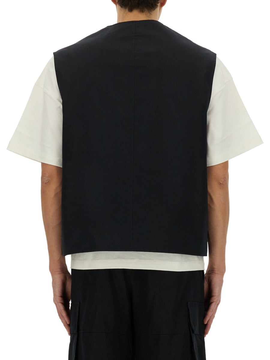 Jil Sander Men Cargo Vest