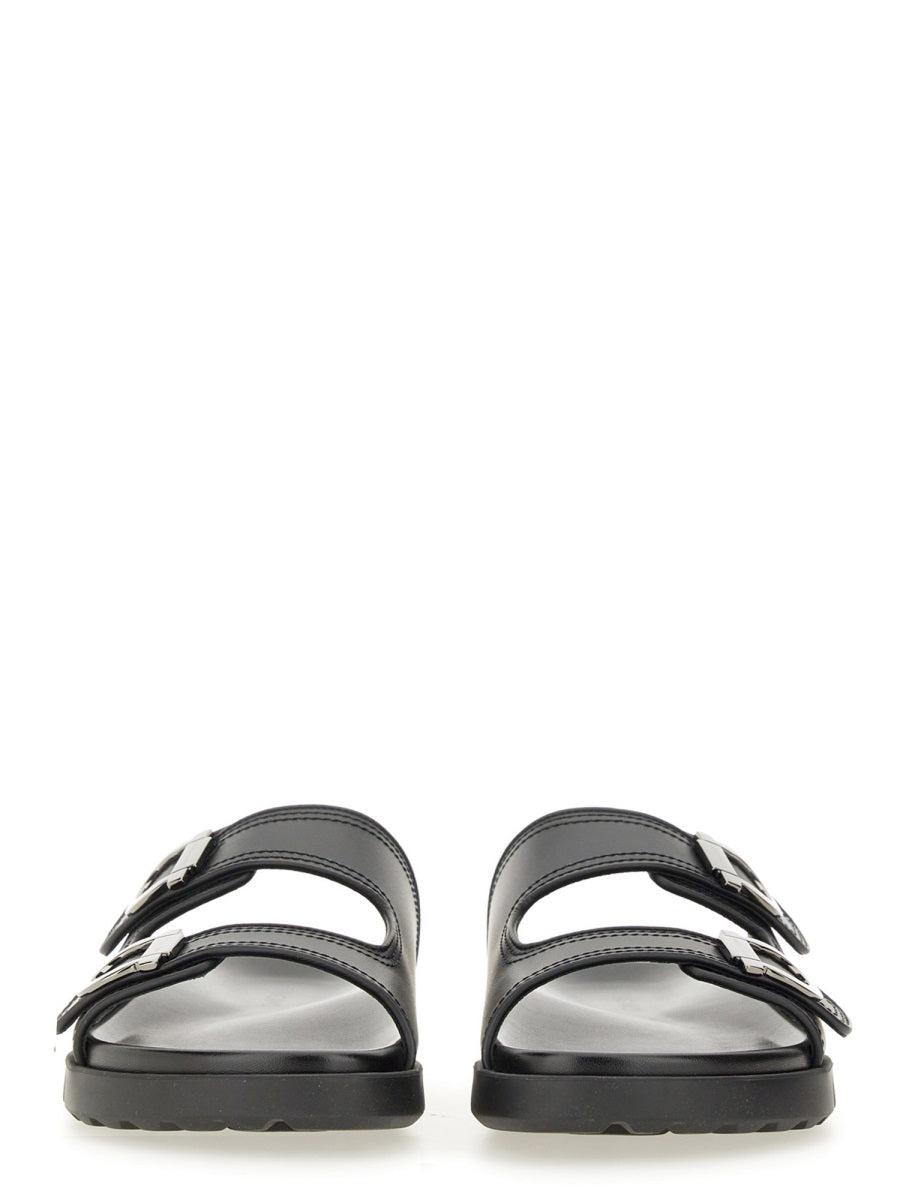 Ferragamo Men Double-Strap Sandal