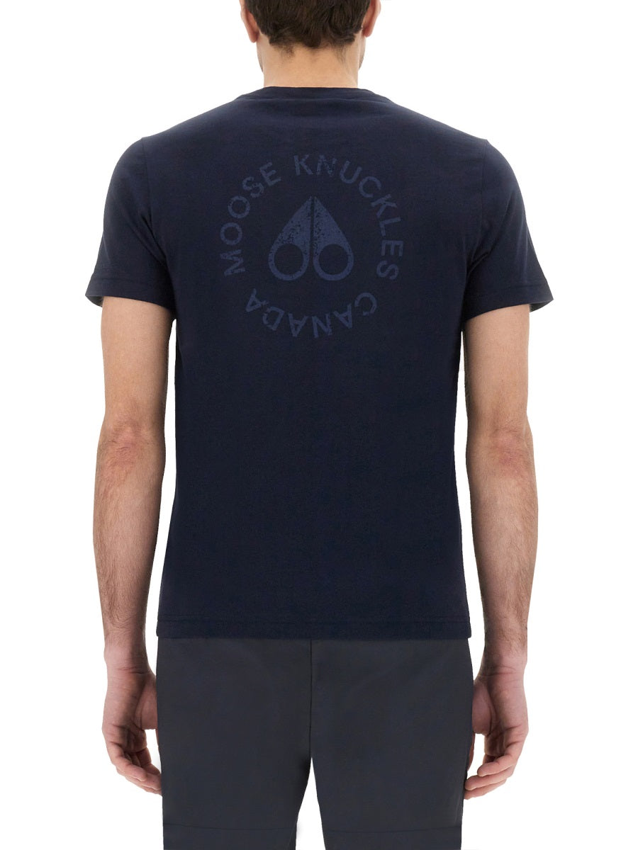 Moose Knuckles Men "Off Island" T-Shirt