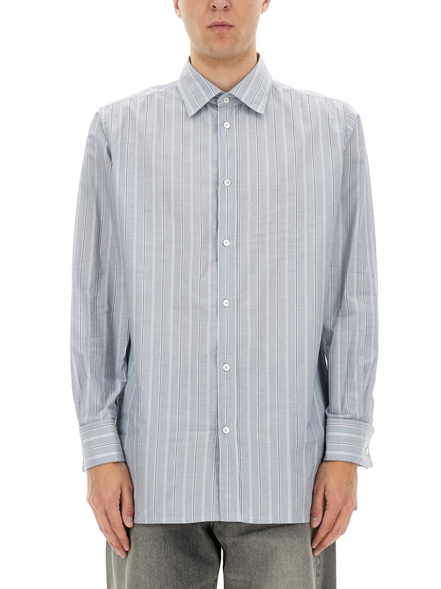 Maison Margiela Men Striped Shirt