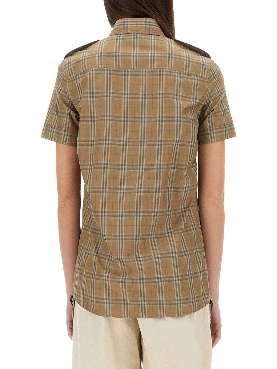 Burberry Women Cotton "Check" Shirt